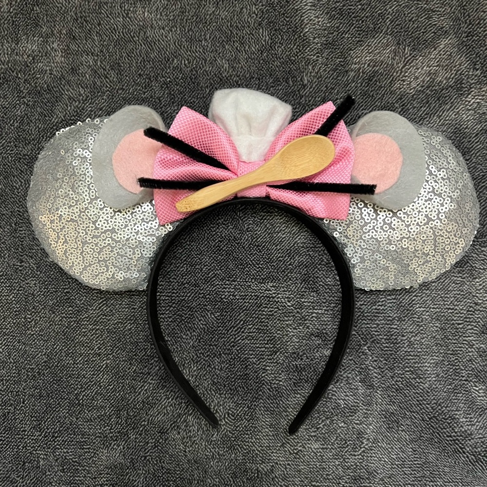 Remy Inspired Mouse Ear Headband - handmade NWOT